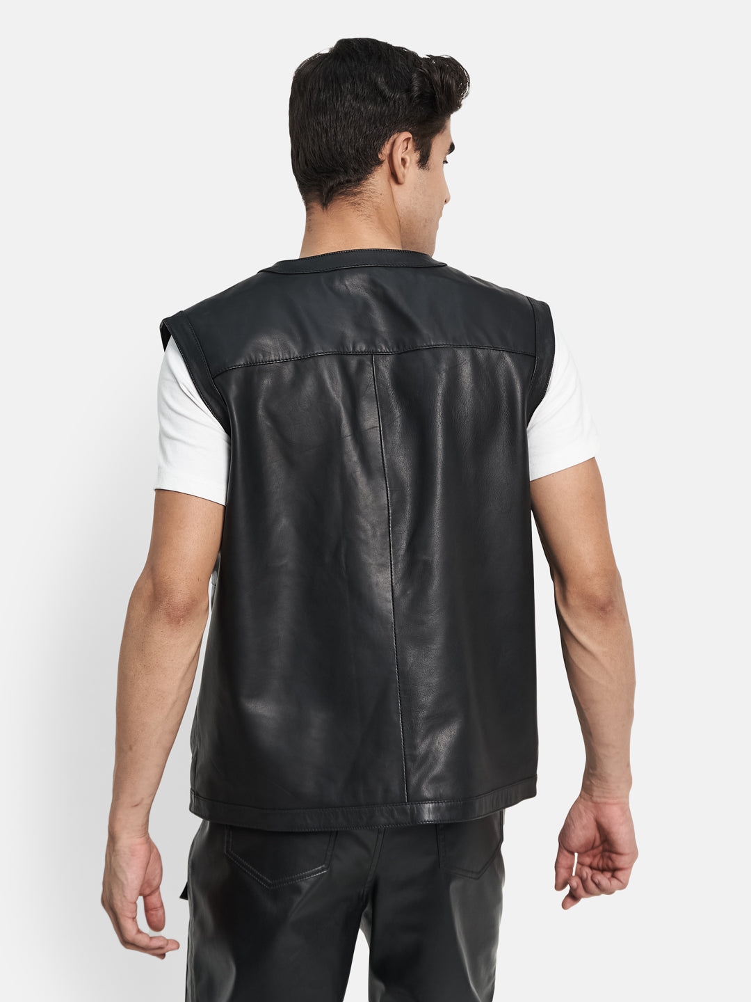 CASA Lambskin Leather Vest