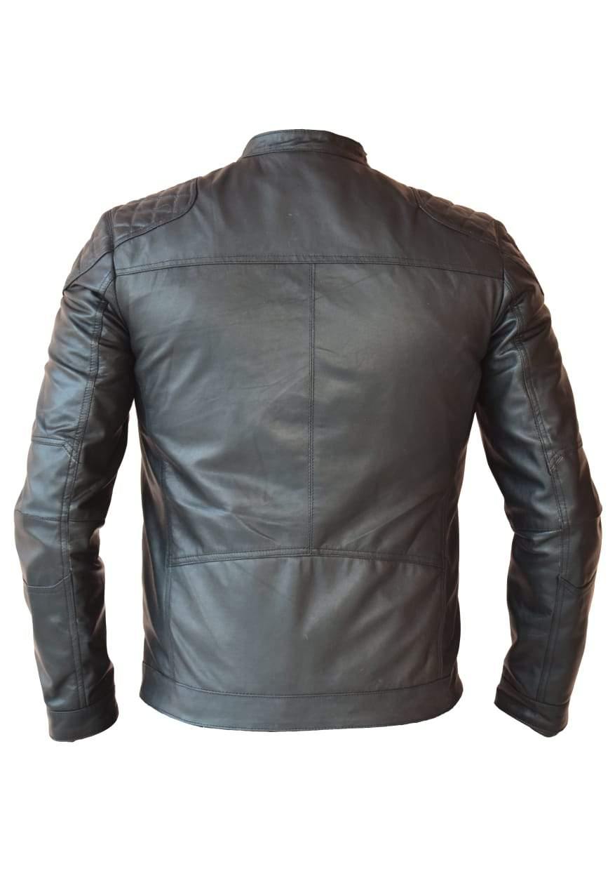 Black Mustang Biker Leather Jacket - CASA OF K Official Online Store